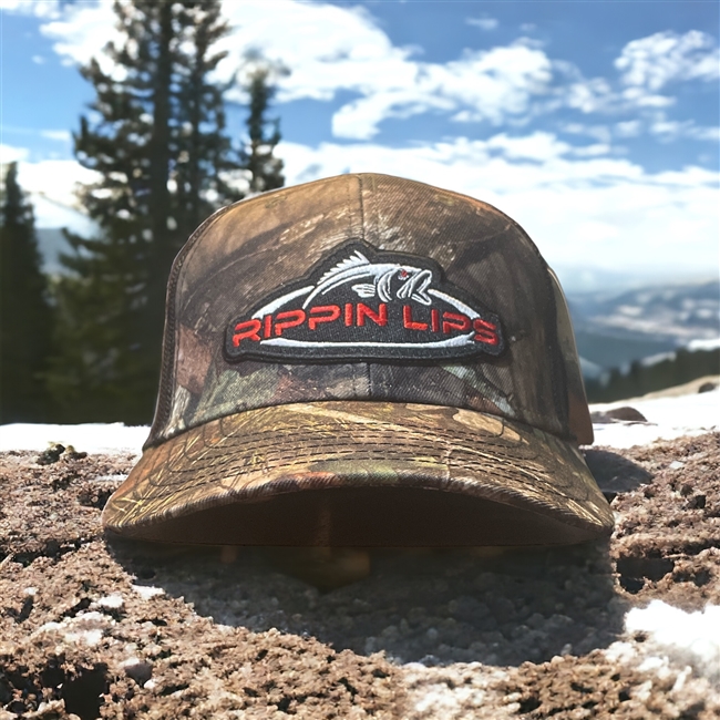 Camo RippinLips Hat