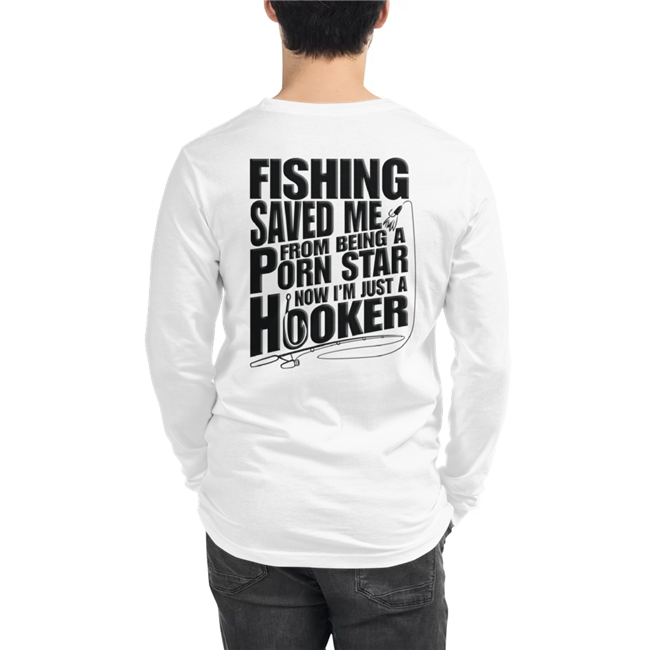 Fishing Saved me.. Long Sleeve Shirt